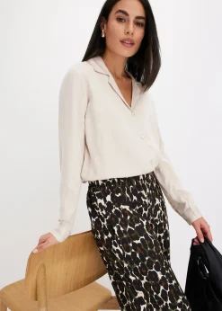 Chemisier en satin léger