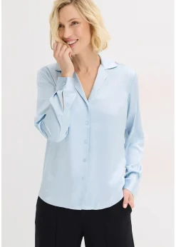 Chemisier en satin léger