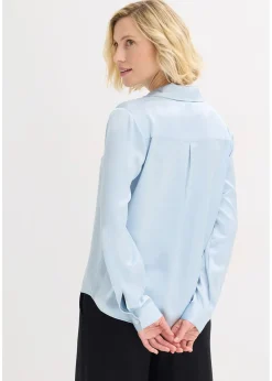 Chemisier en satin léger