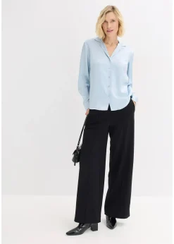 Chemisier en satin léger