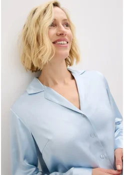 Chemisier en satin léger