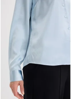 Chemisier en satin léger