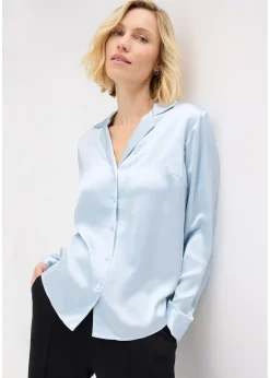 Chemisier en satin léger