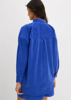 Chemisier en velours côtelé