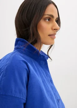 Chemisier en velours côtelé