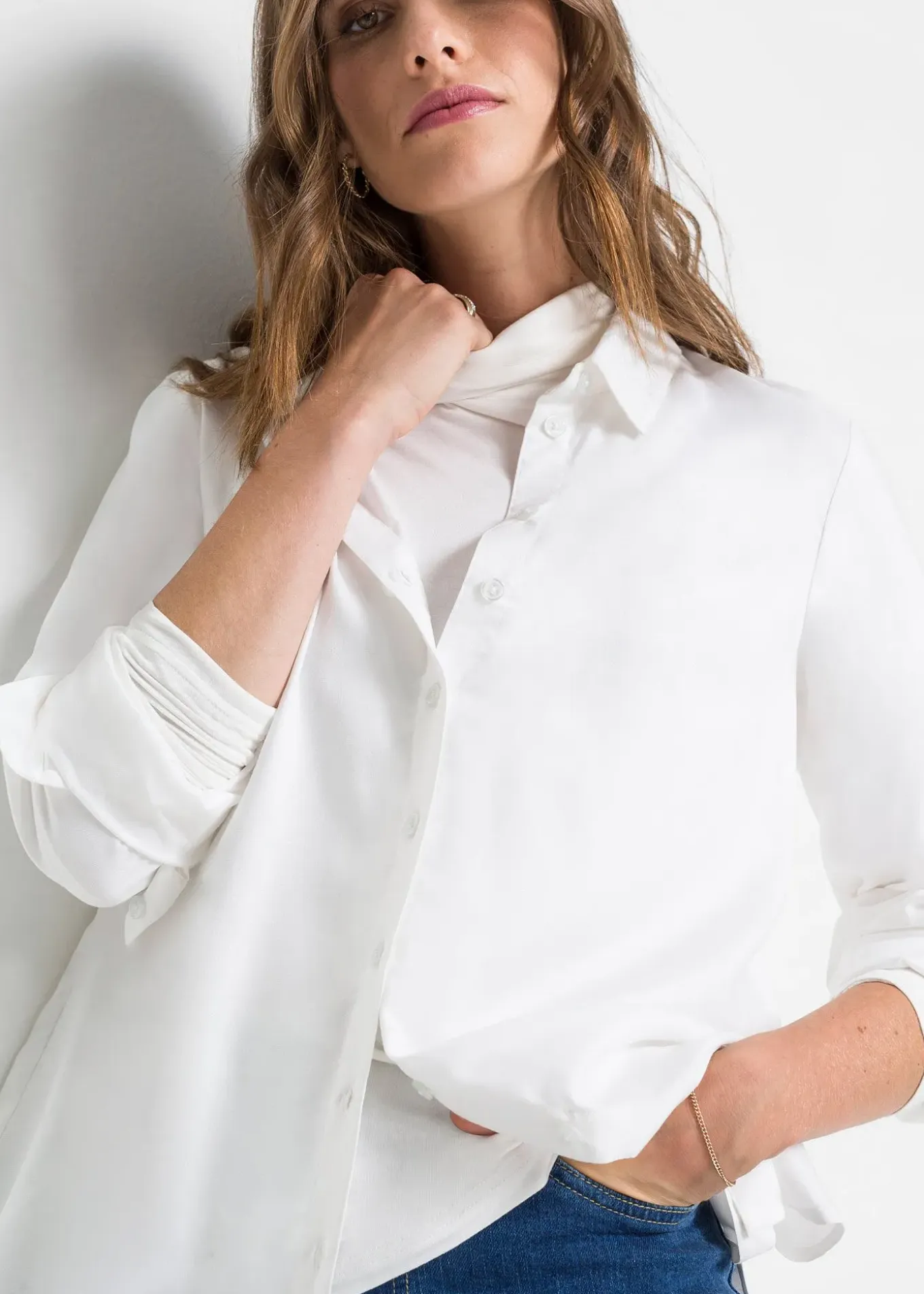 Chemisier en viscose douce