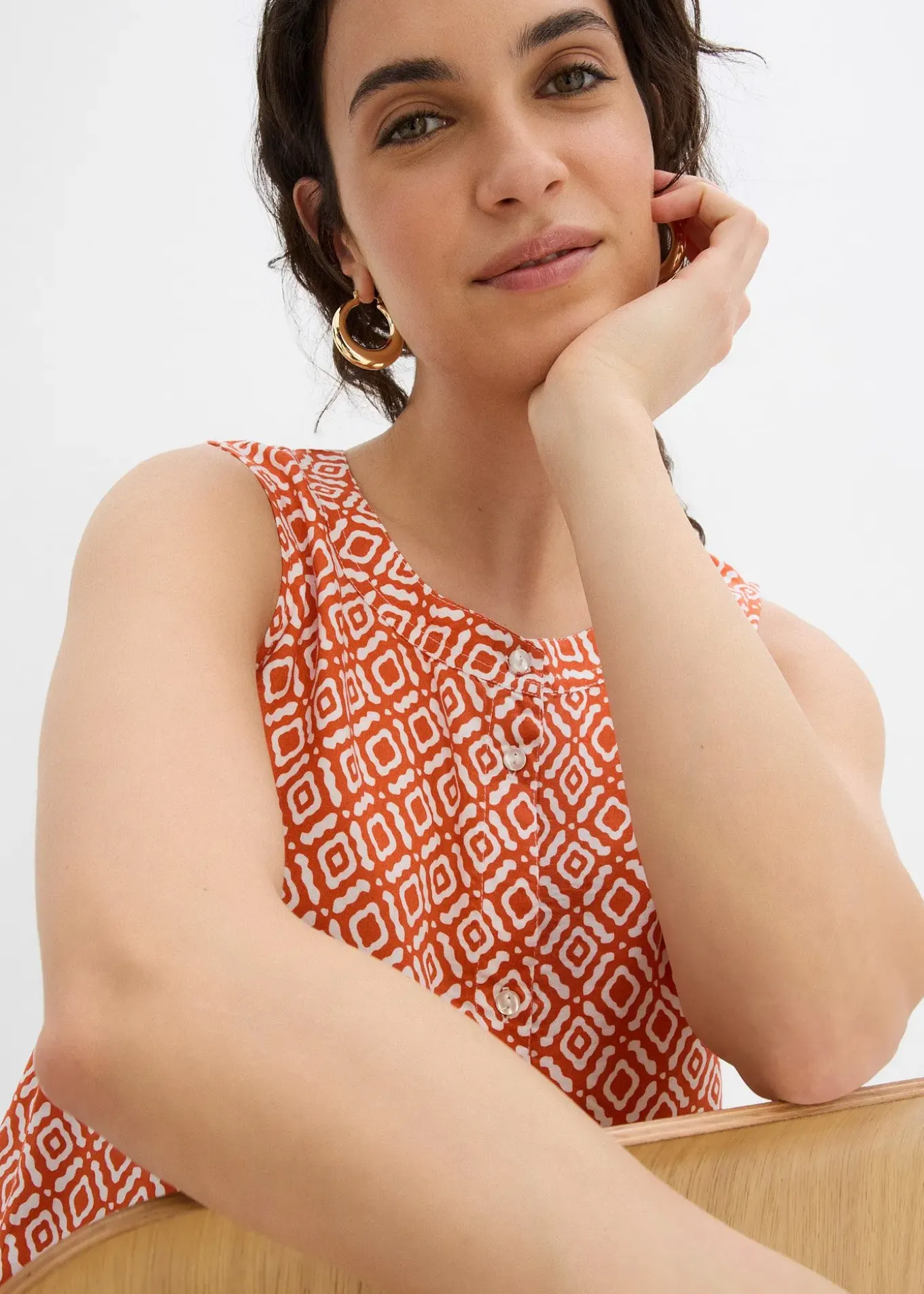 Chemisier en viscose douce