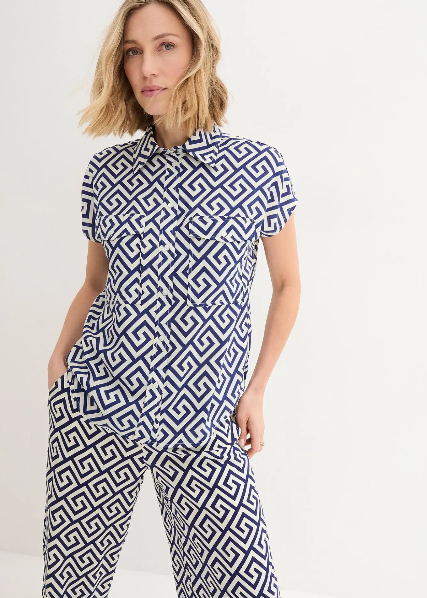 Chemisier en viscose fluide