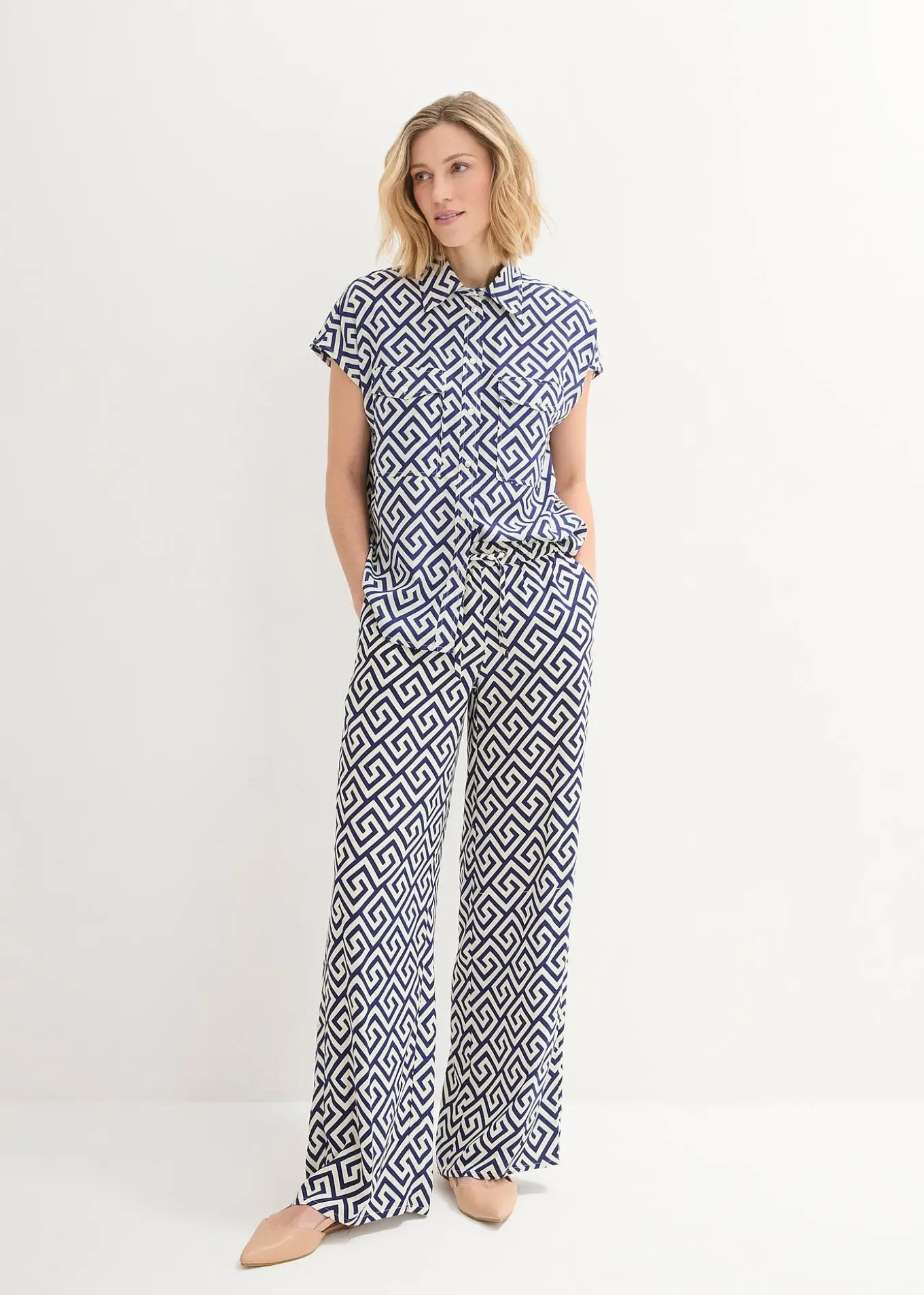 Chemisier en viscose fluide