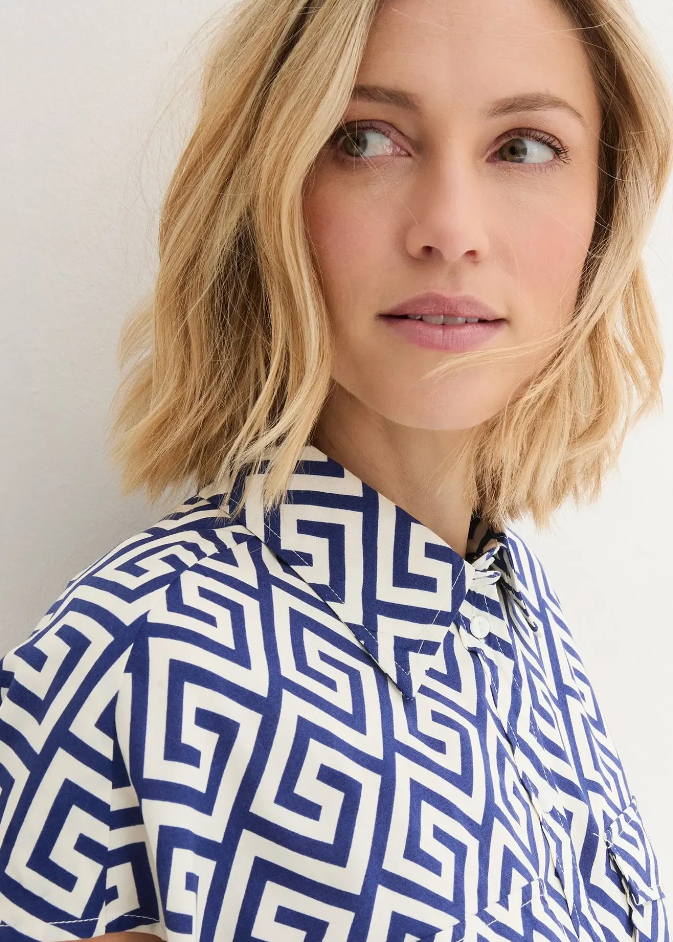 Chemisier en viscose fluide