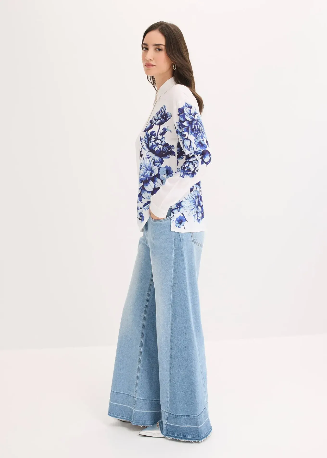 Chemisier en viscose fluide