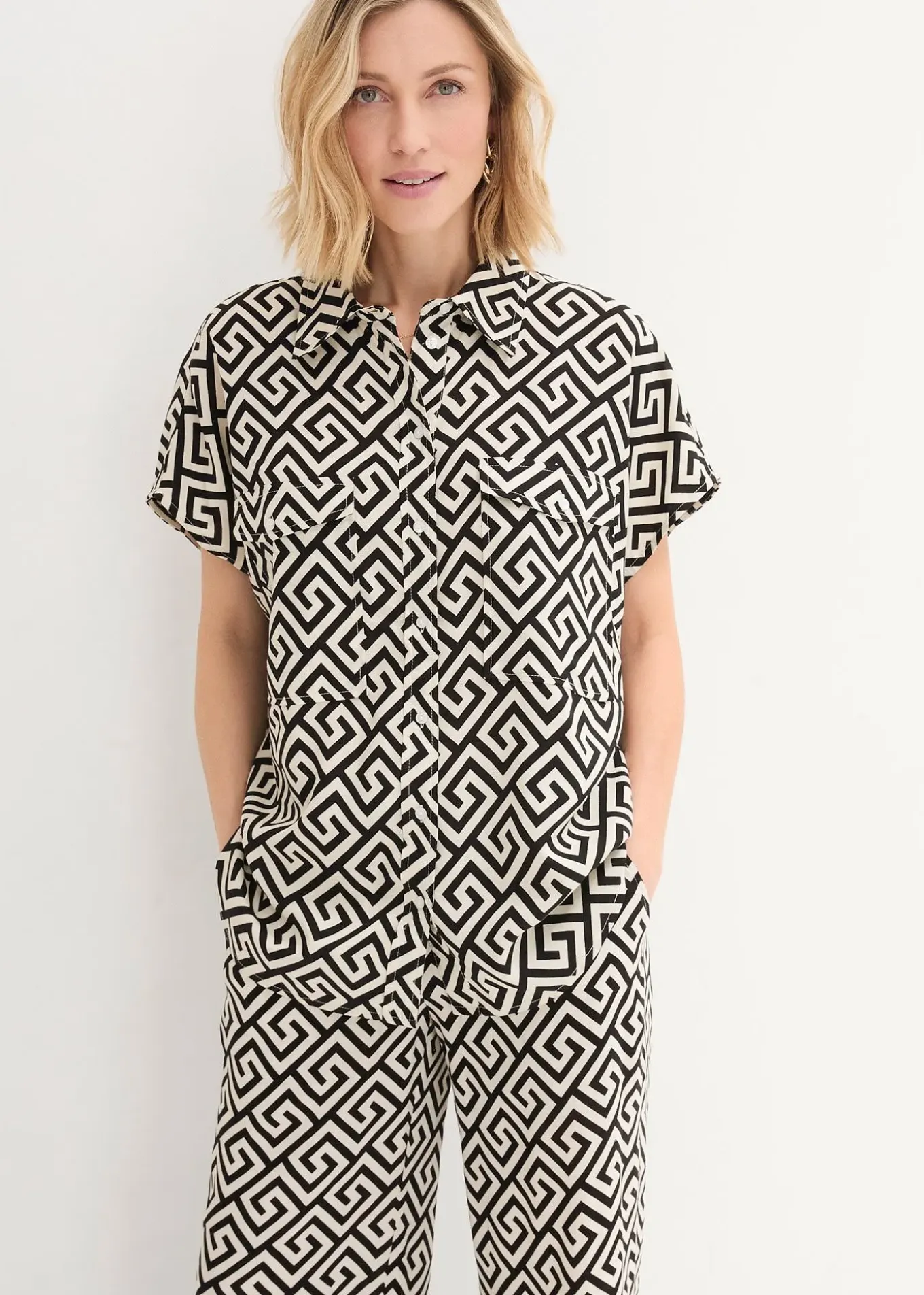 Chemisier en viscose fluide