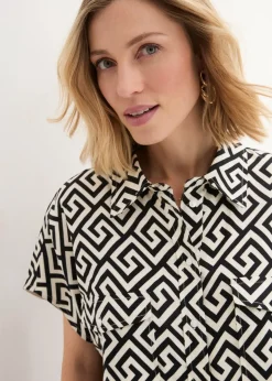 Chemisier en viscose fluide