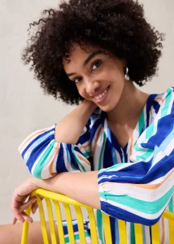 Chemisier en viscose texturée