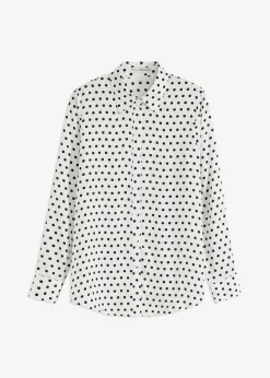 Chemisier fin en satin