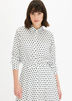 Chemisier fin en satin