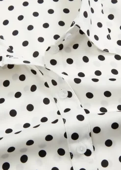 Chemisier fin en satin