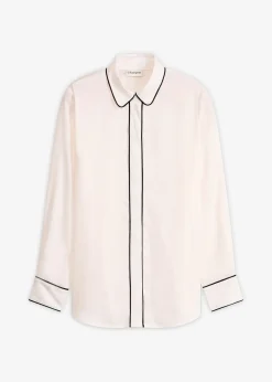 Chemisier fluide en satin