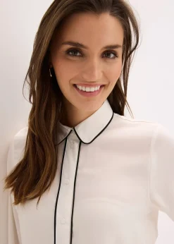 Chemisier fluide en satin