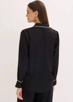 Chemisier fluide en satin