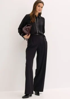 Chemisier fluide en satin