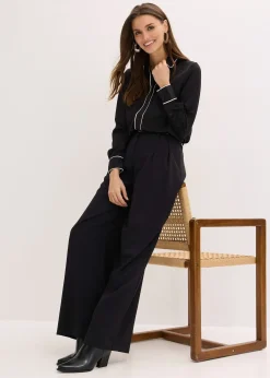 Chemisier fluide en satin