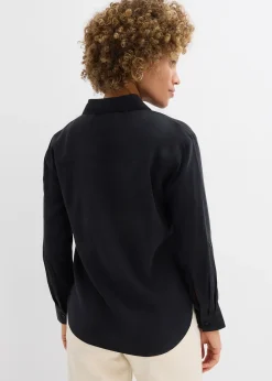 Chemisier fluide en viscose mélangée