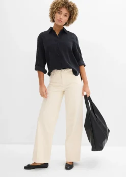 Chemisier fluide en viscose mélangée