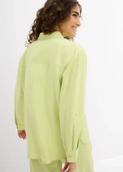 Chemisier fluide en viscose mélangée