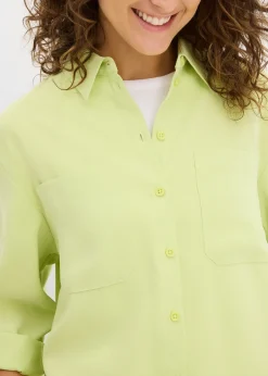 Chemisier fluide en viscose mélangée