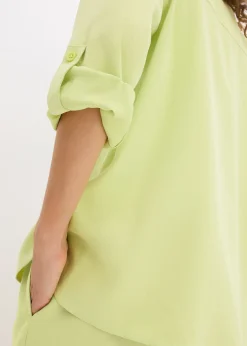 Chemisier fluide en viscose mélangée