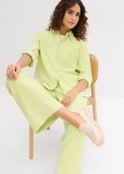 Chemisier fluide en viscose mélangée