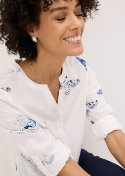 Chemisier imprimé en viscose