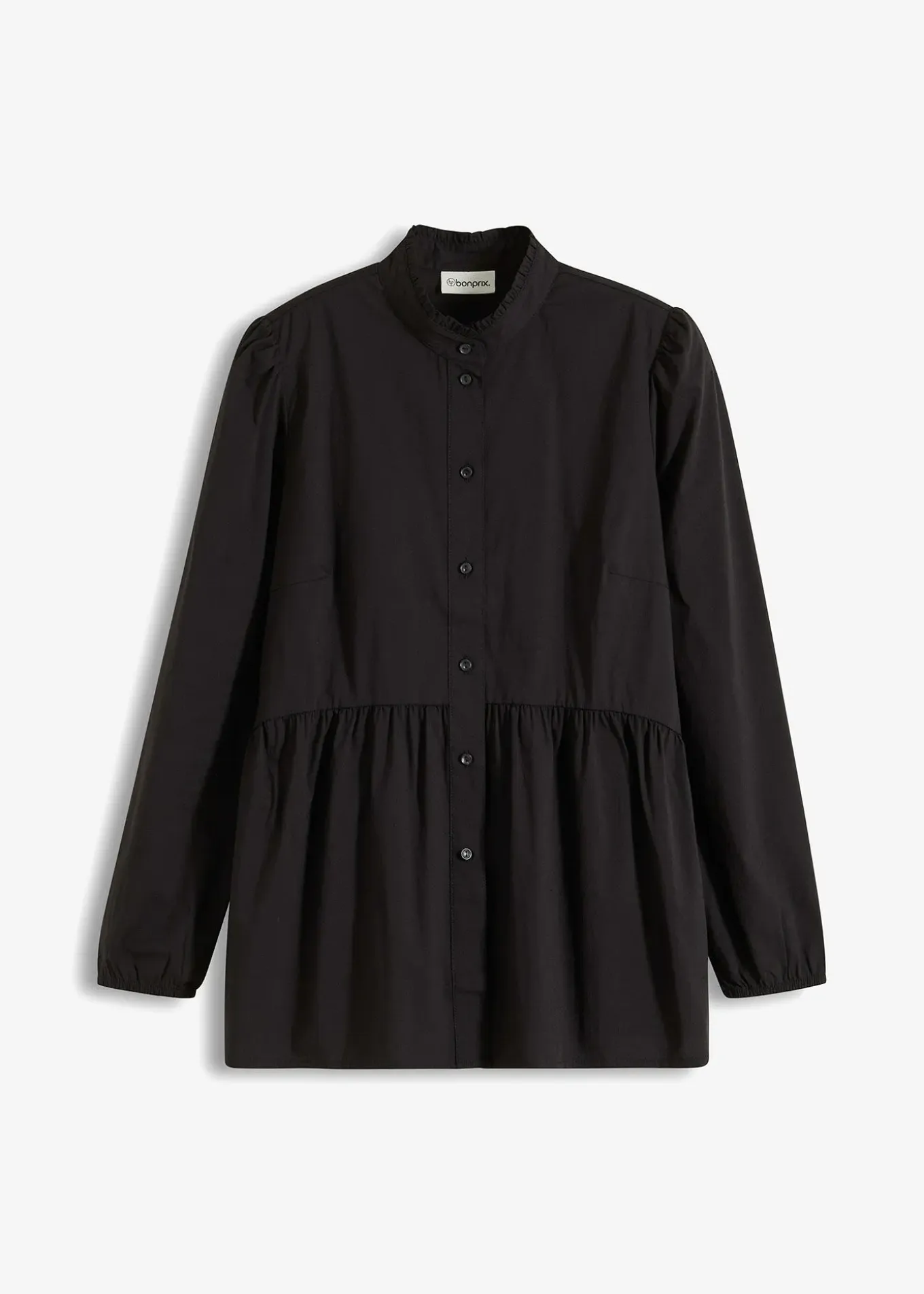 Chemisier long à fronces