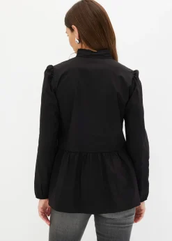 Chemisier long à fronces