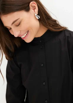 Chemisier long à fronces