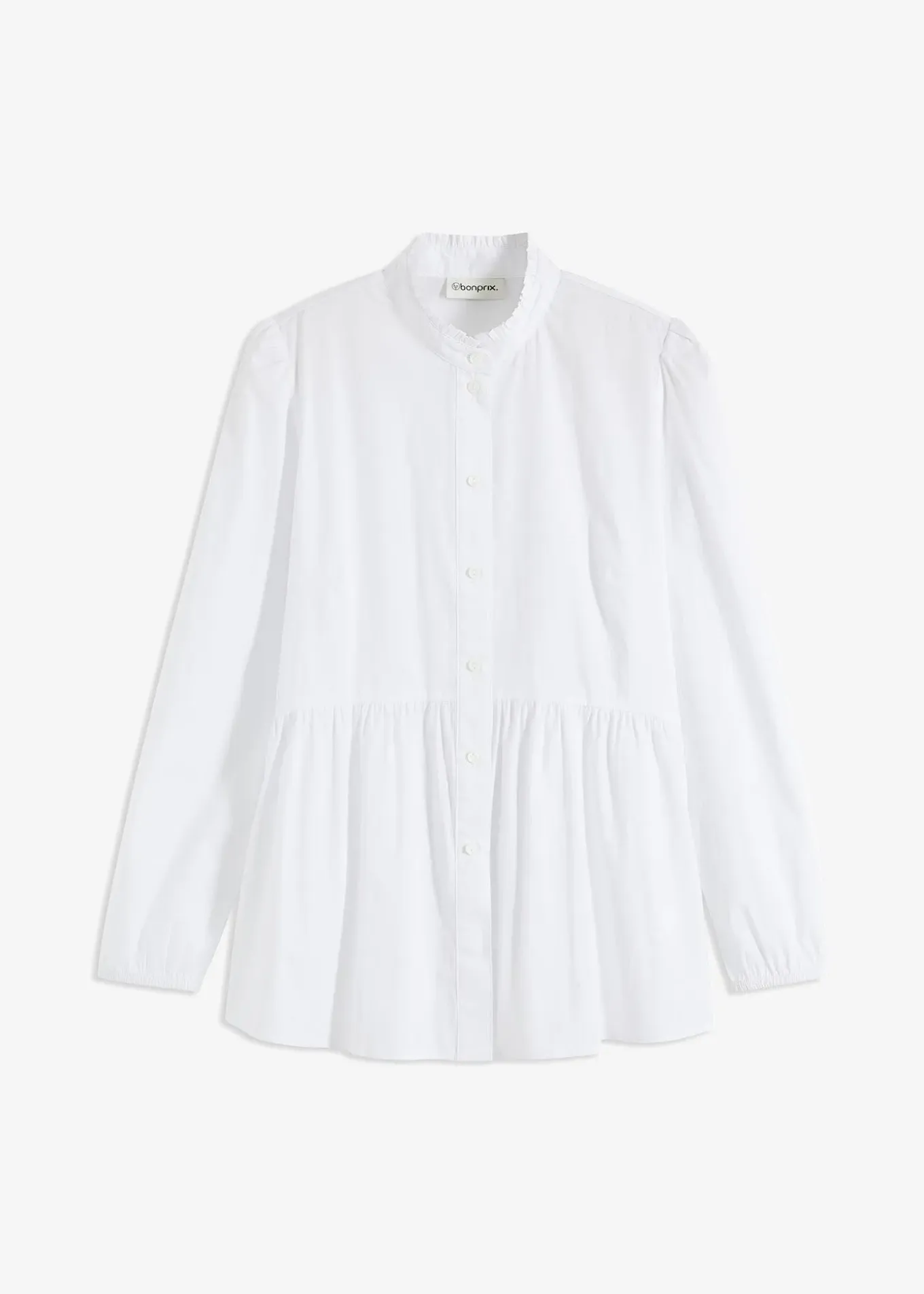 Chemisier long à fronces
