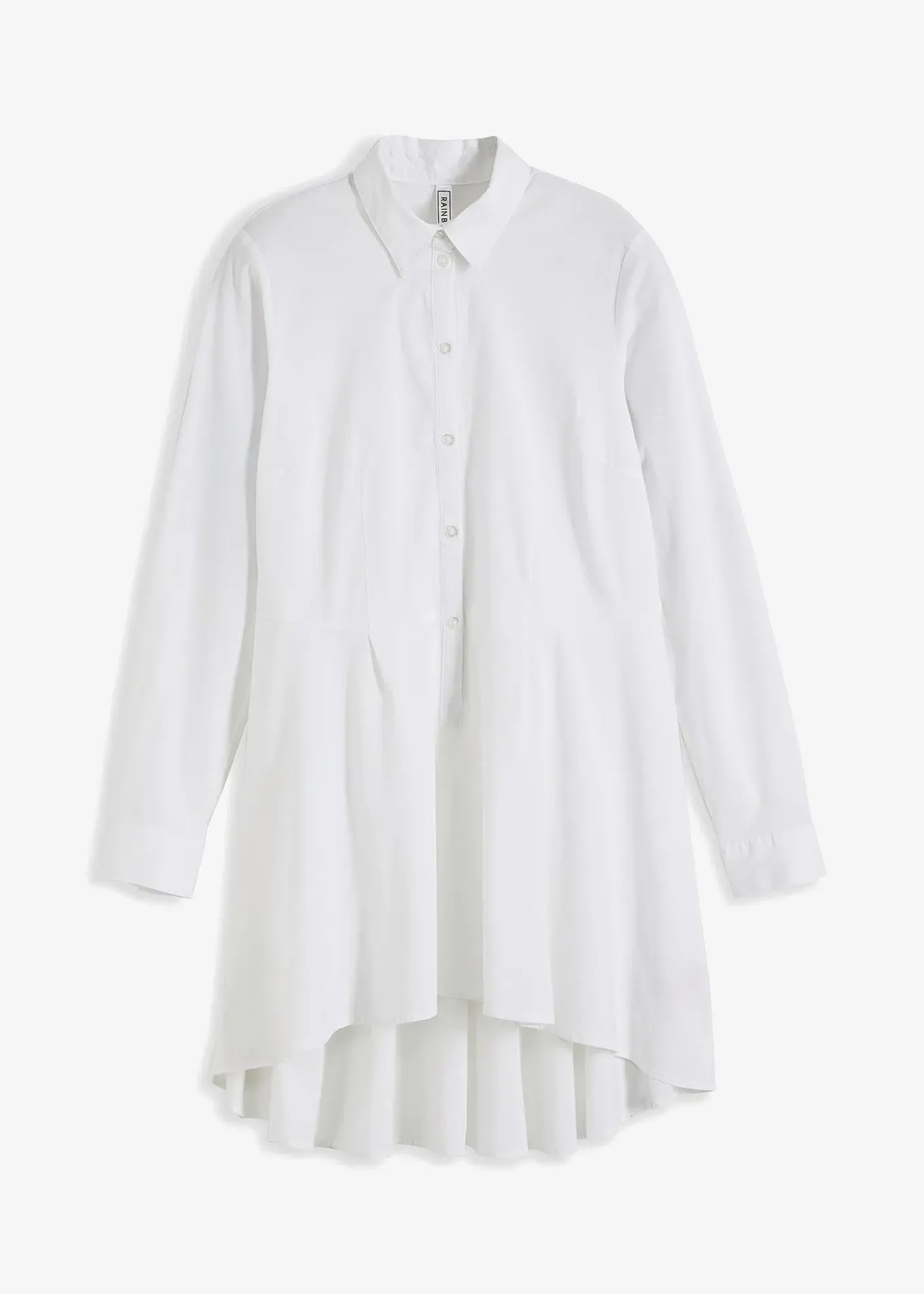 Chemisier long avec volant