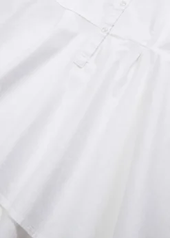 Chemisier long avec volant