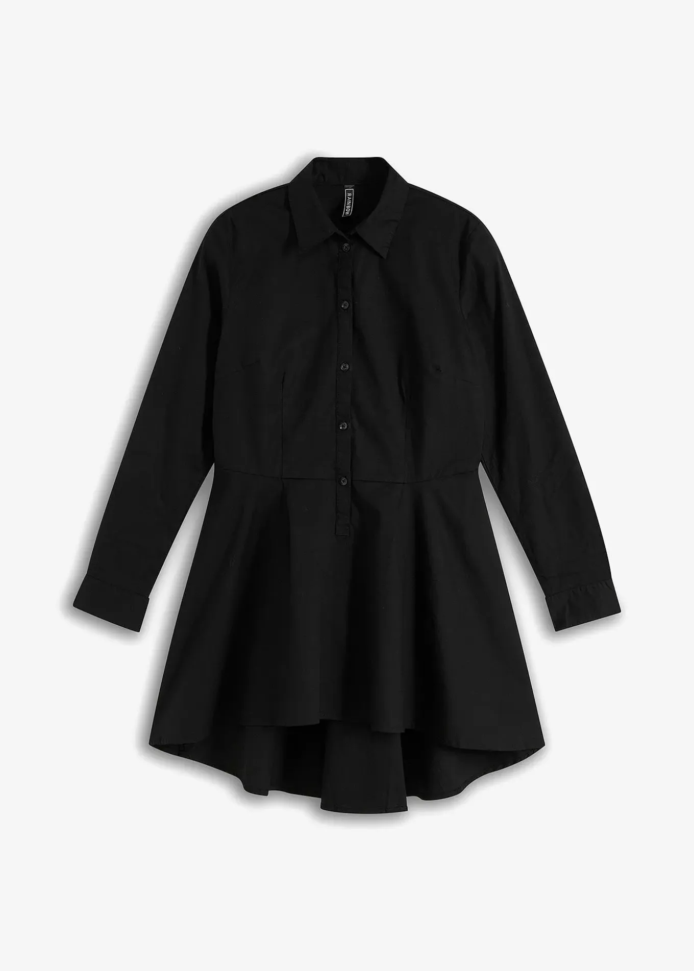 Chemisier long avec volant