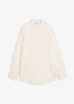 Chemisier long en gaze de coton