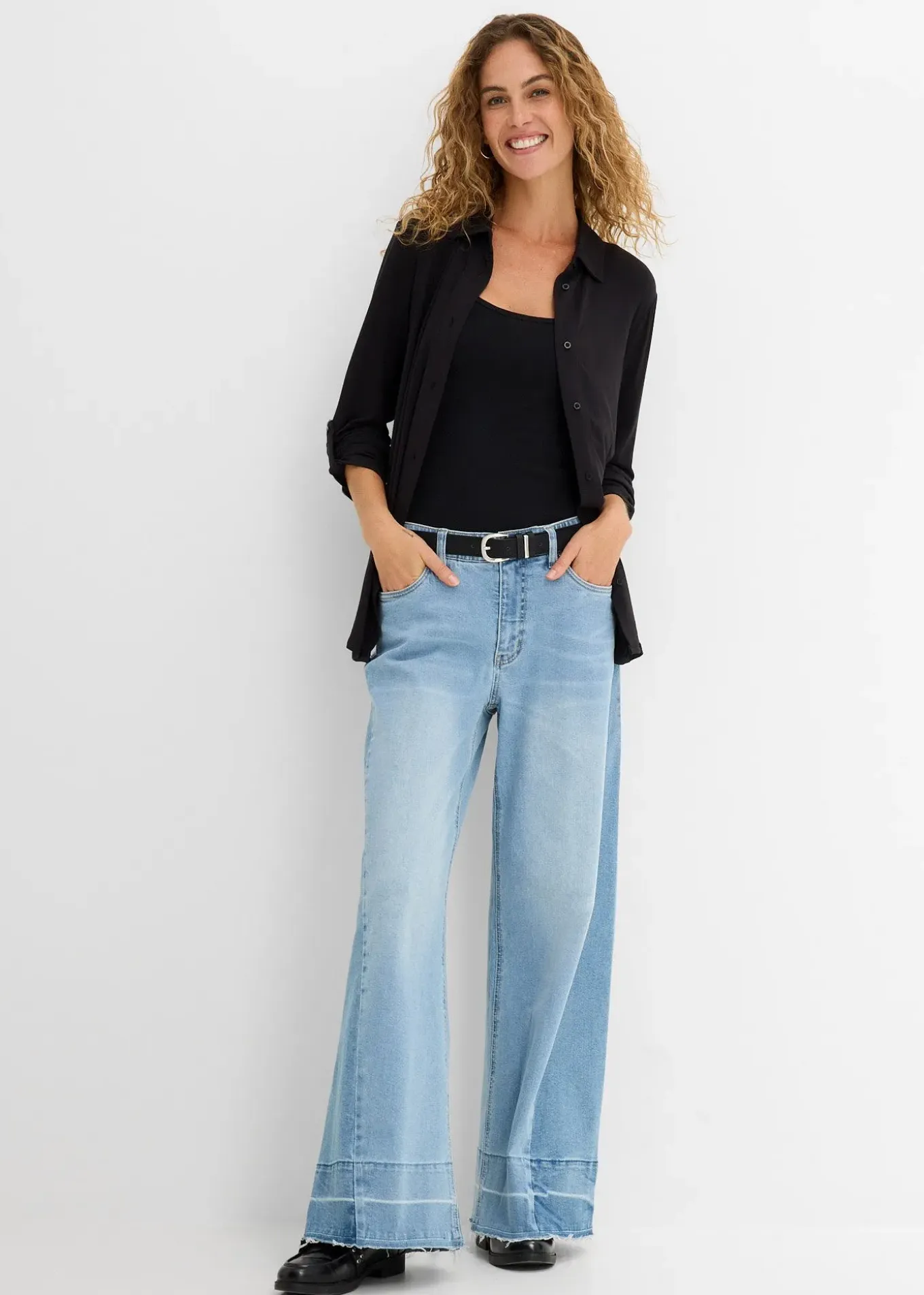 Chemisier long en jersey