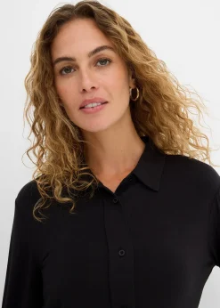 Chemisier long en jersey