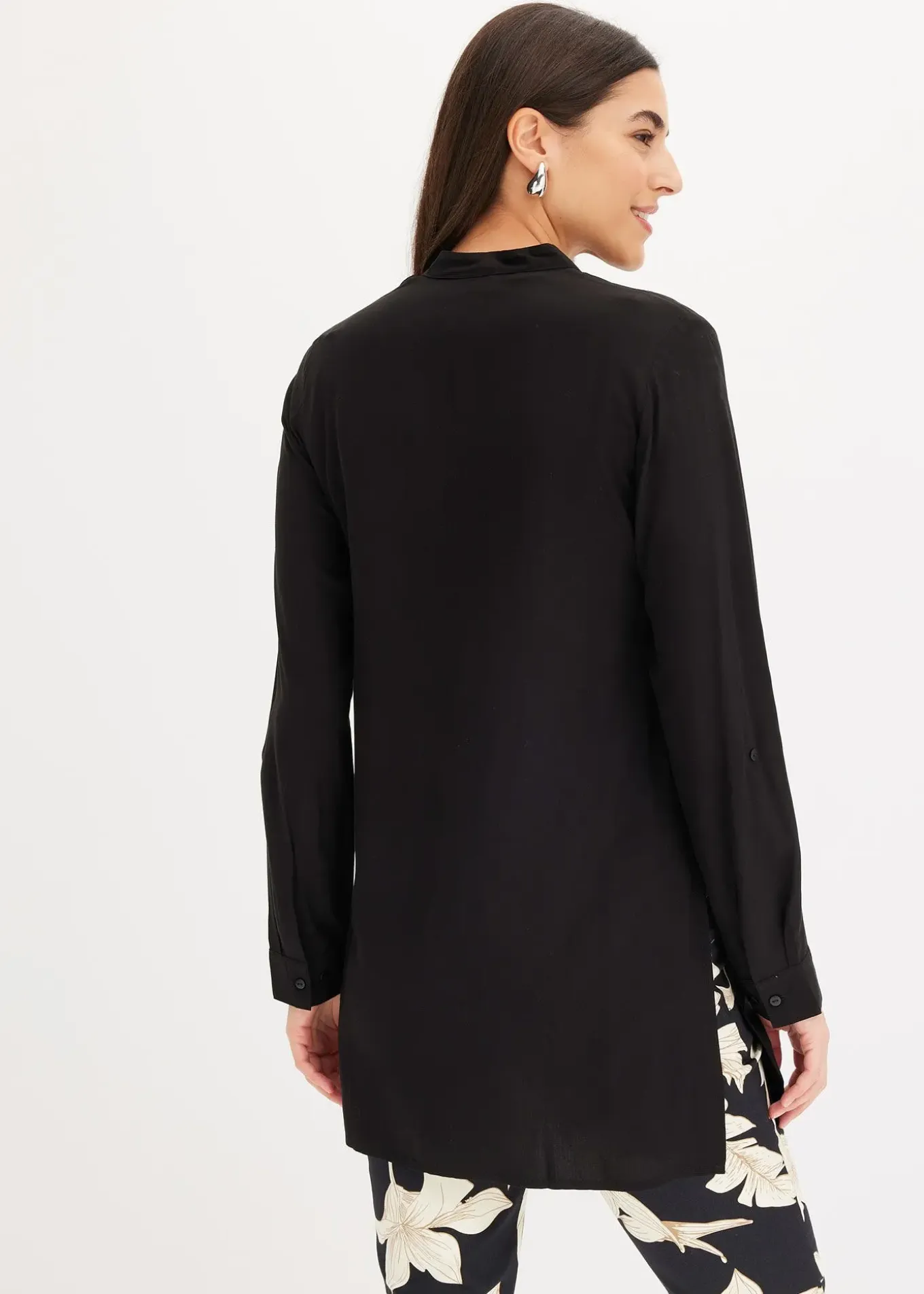 Chemisier long en viscose