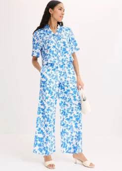 Chemisier manches courtes doux et fluide