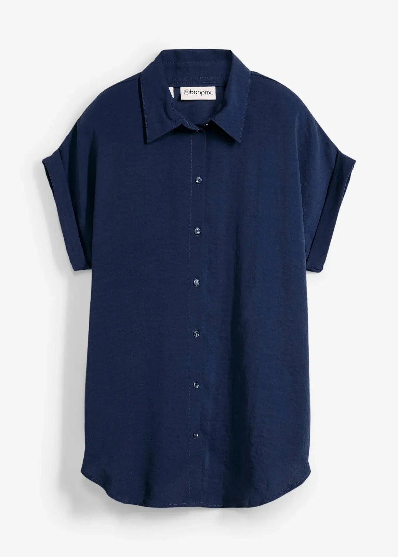 Chemisier manches courtes avec polyester recyclé