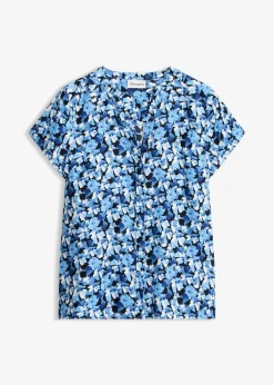 Chemisier manches courtes 100% viscose