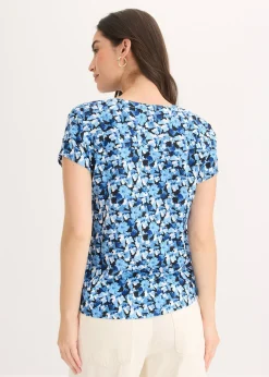 Chemisier manches courtes 100% viscose