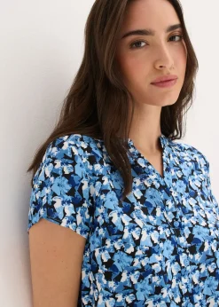 Chemisier manches courtes 100% viscose