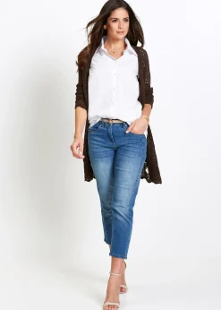 Chemisier manches courtes en popeline